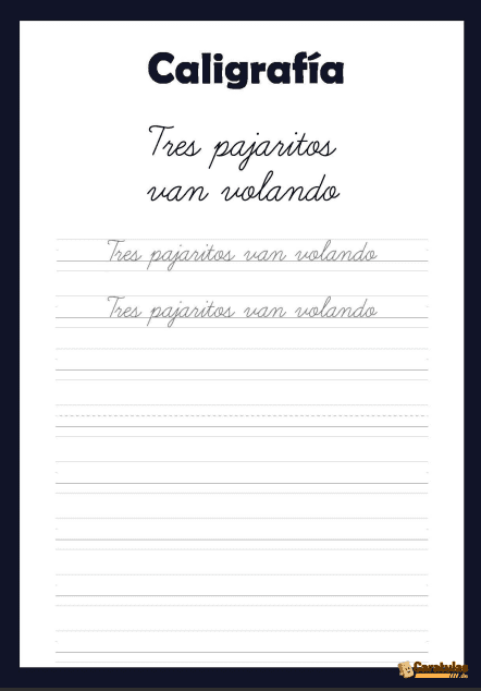 Plantilla de Caligrafía para Adultos: Descargar Gratis en PDF Gratis 24 Plantilla de Caligrafía para Adultos: Descargar Gratis en PDF Gratis